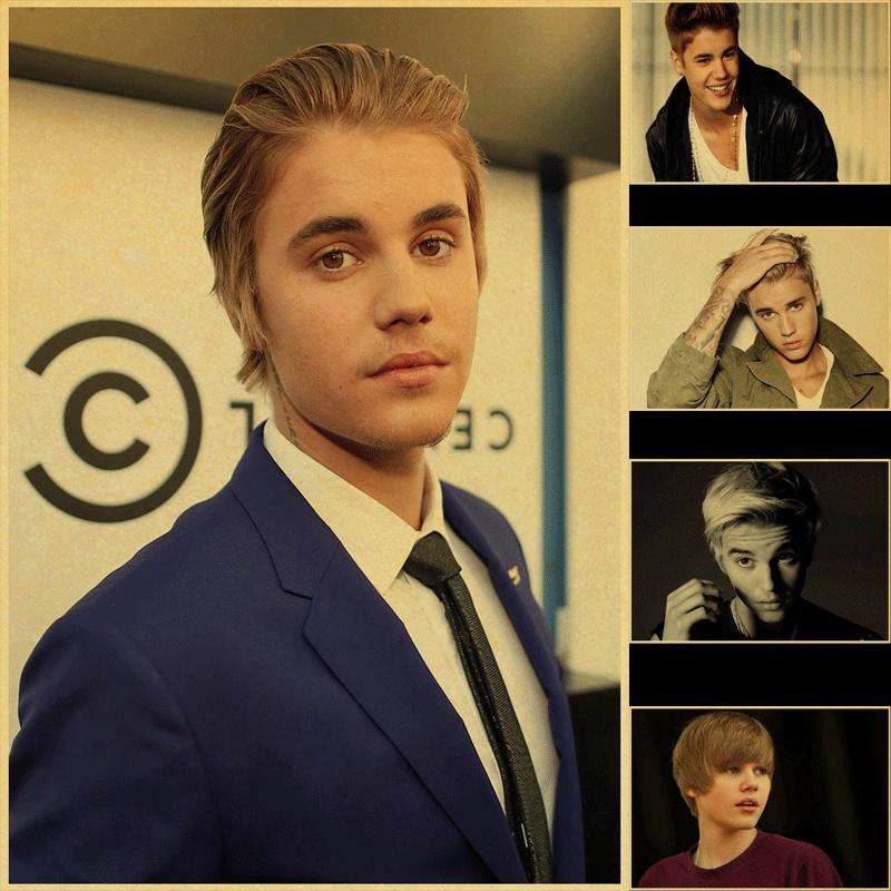 Poster hình ca sĩ Justin Bieber