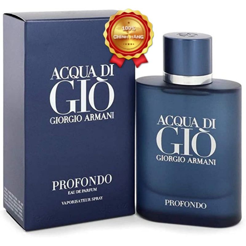 Nước hoa nam Giorgio Armani Acqua Di Gio Profondo EDP 75ml