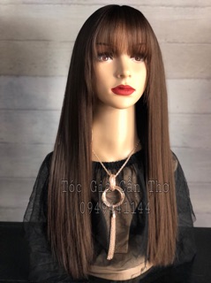 TÓC BỘ THẲNG 50cm NÂU SOCOLA