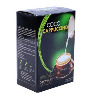 Cà Phê Cappuccino Hoà Tan Dừa DakMark