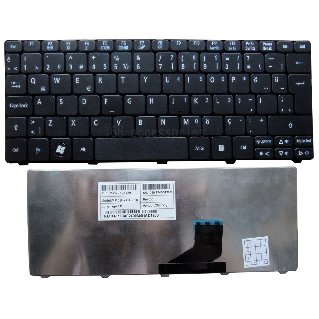 Bàn phím Axioo centaur M72 M720 M721 M722 M725 M73