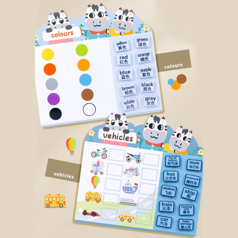 Sách Đồ Chơi Dành Cho Trẻ Em Từ 3-4 - 5 Tuổi