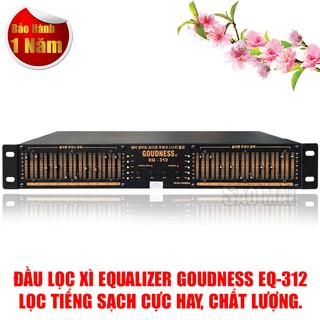 Lọc nhạc Equalizer GOUDNESS EQ 312