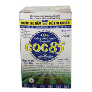 Sản phẩm  trừ nấm coc 85wp