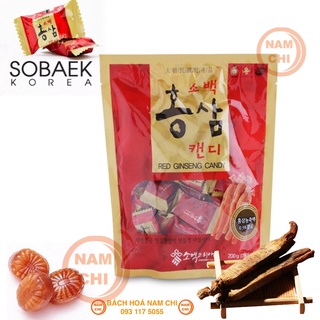 Kẹo hồng sâm sobaek gói 200g - hàn quốc