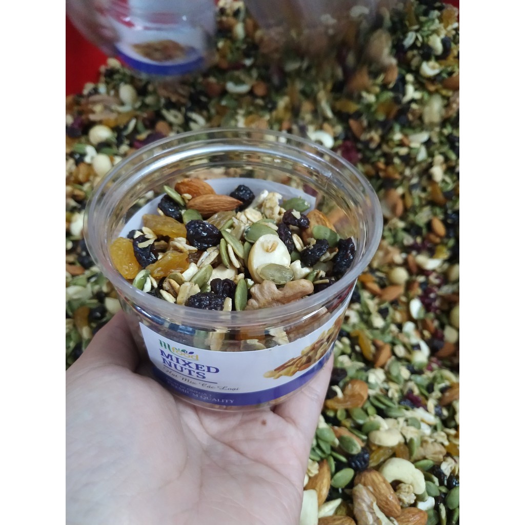HẠT DINH DƯỠNG MIX 8 LOẠI HẠT ĐÓNG HỘP 250G
