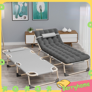 Giường gấp đơn cho người lớn cắm trại/nghỉ trưa văn phòng/trường hợp khẩn cấp ngoài trời  BerryHome~