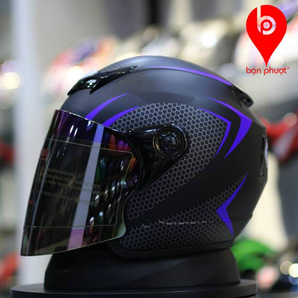 NÓN BẢO HIỂM XE MÔ TÔ NAPOLI- NAPOLI 039