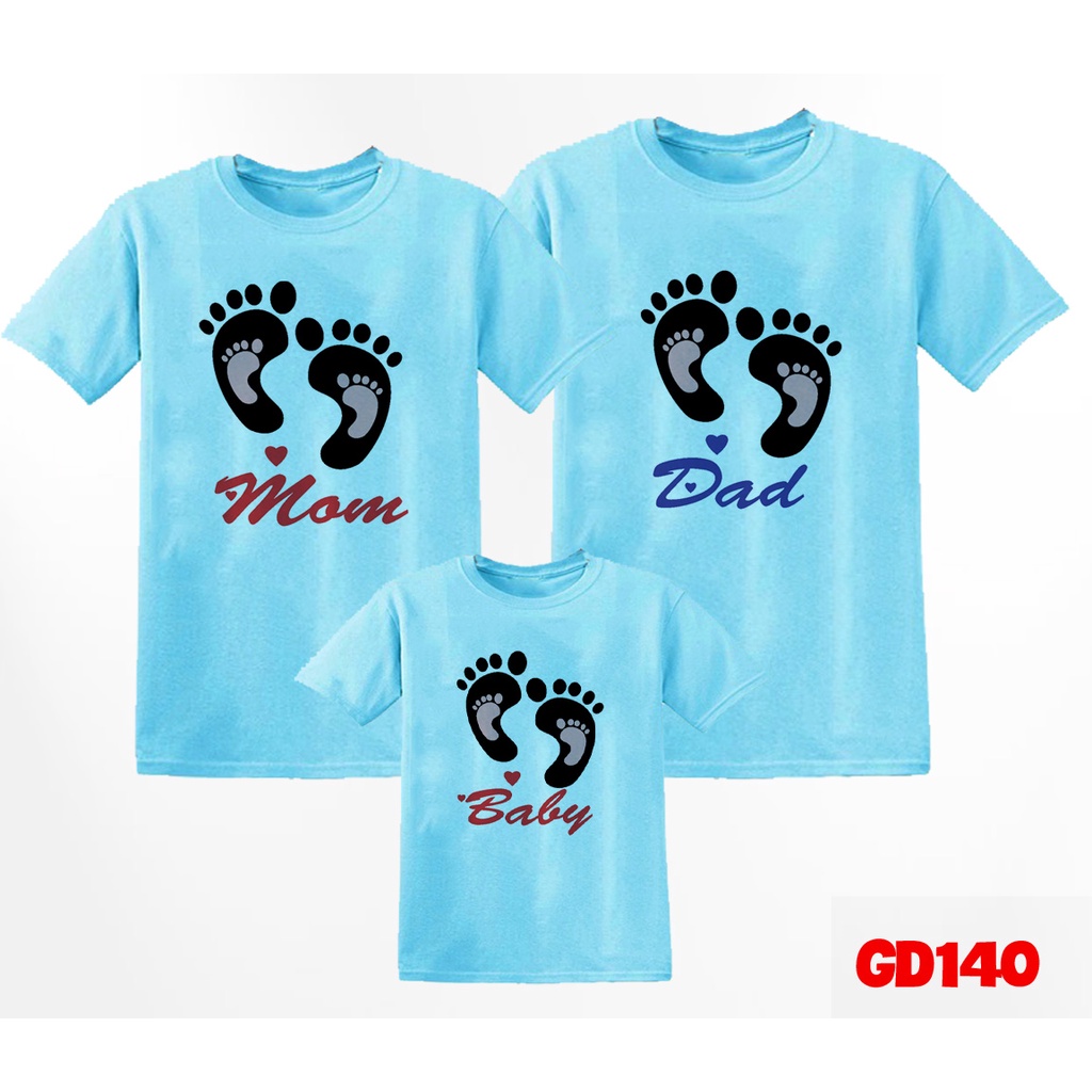 Đồng Phục Gia Đình Mùa Hè Và Áo Phông Đồng Phục Gia Đình In Bàn Chân - KTQN TSHIRT AND UNIFORM