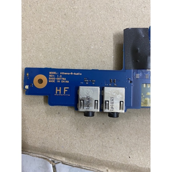 Board jack âm thanh và cổng usb laptop Sámung NA700 NP700Z7C NP700G7C