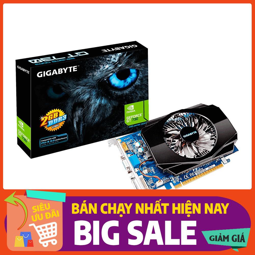 Card Màn Hình Gigabyte GT730 2Gb DDR3 + TẶNG TÍP KEO TẢN NHIỆT CHO CPU