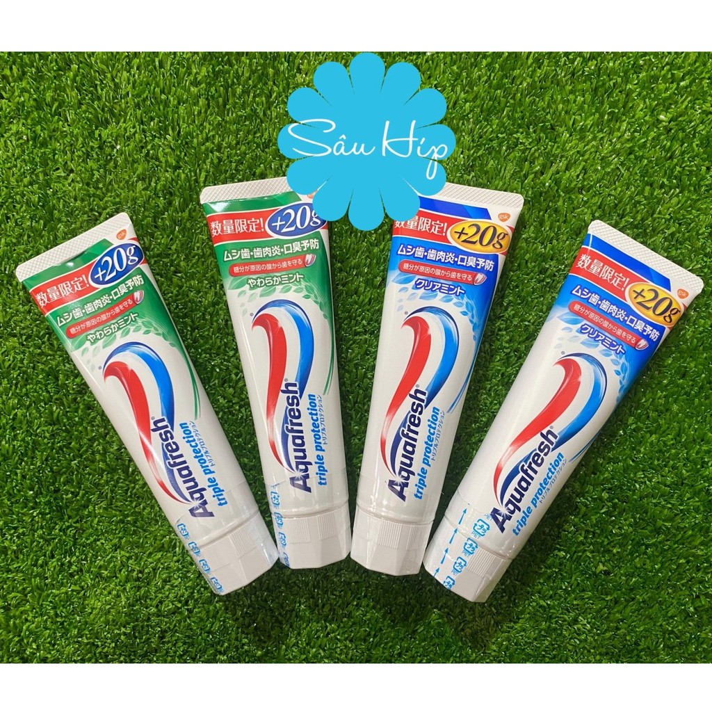 Kem Đánh Răng Aquafresh 160g- Nhật Bản