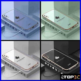 ốp lưng huawei y7 pro 2019 Ốp Điện Thoại Họa Tiết Lá Phong Cho huawei Y7 2019 Y7 Prime 2019 FY