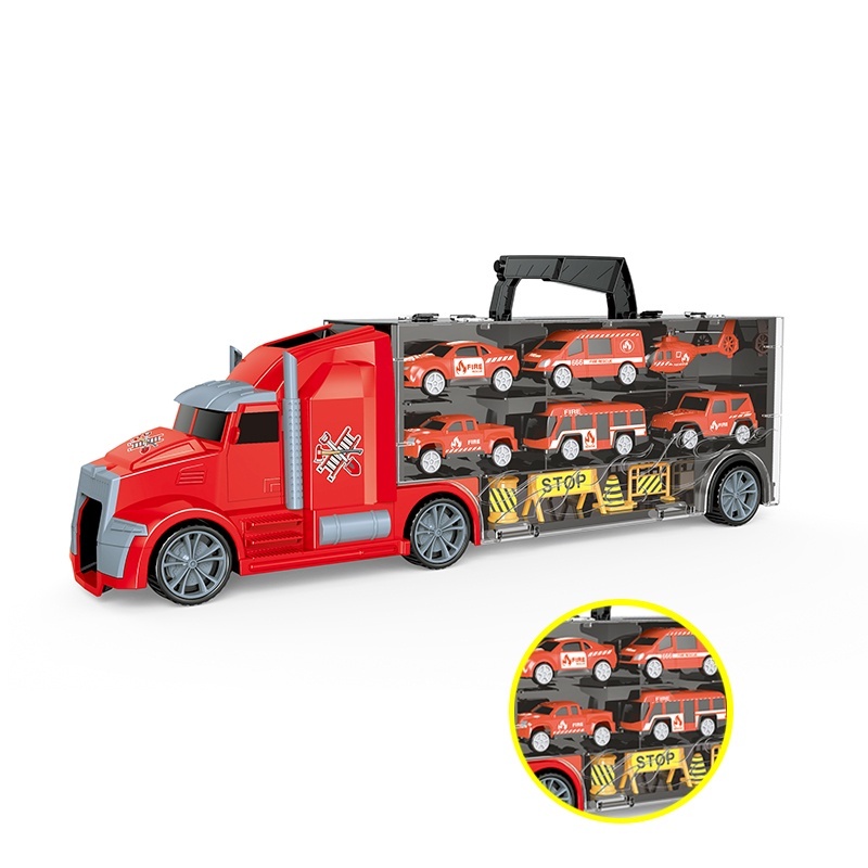 Xe Tải Nhiều Ngăn - Cứu Hỏa Nhỏ 666-03K