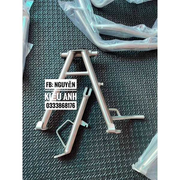 Combo chống đứng chống nghiêng cho Raider/Satria chuẩn inox304 chịu lực tốt
