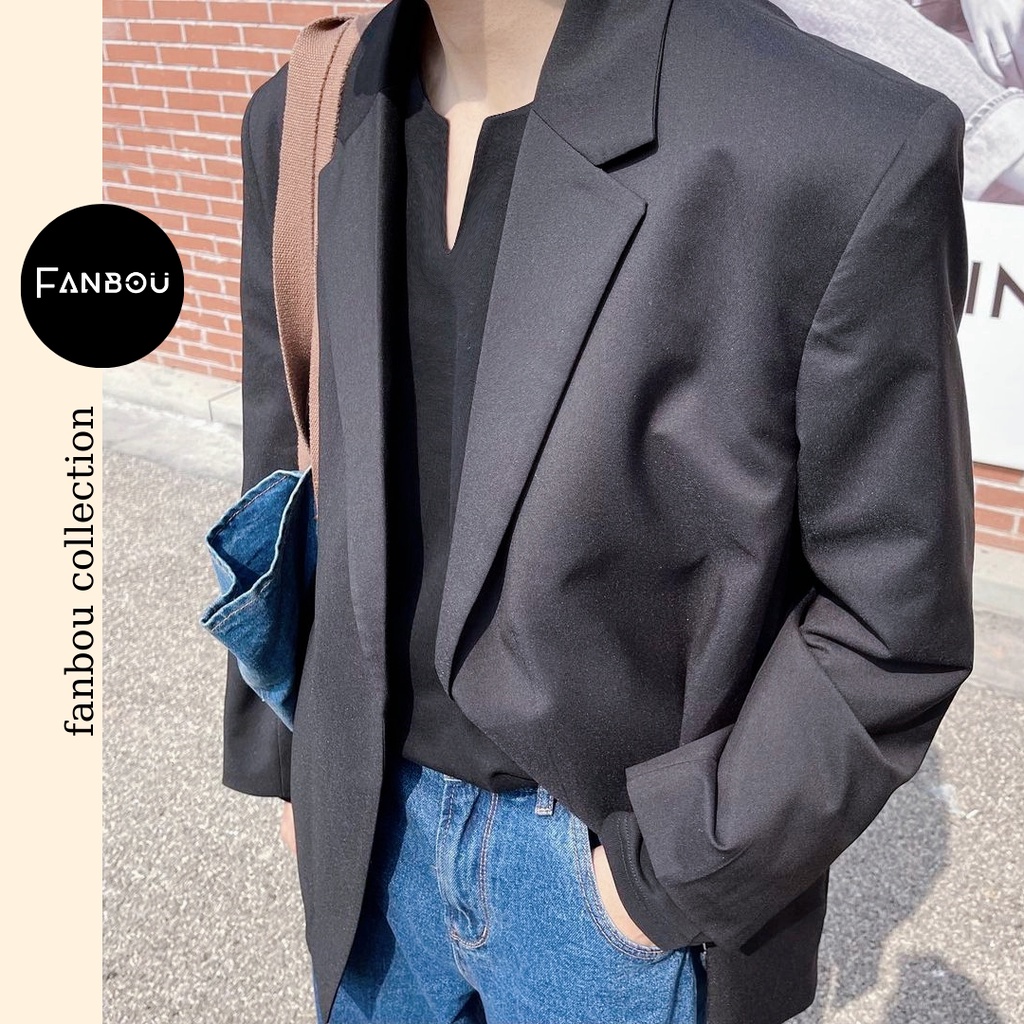 Áo thun cotton nam cổ xẻ V tay dài ngắn | BigBuy360 - bigbuy360.vn