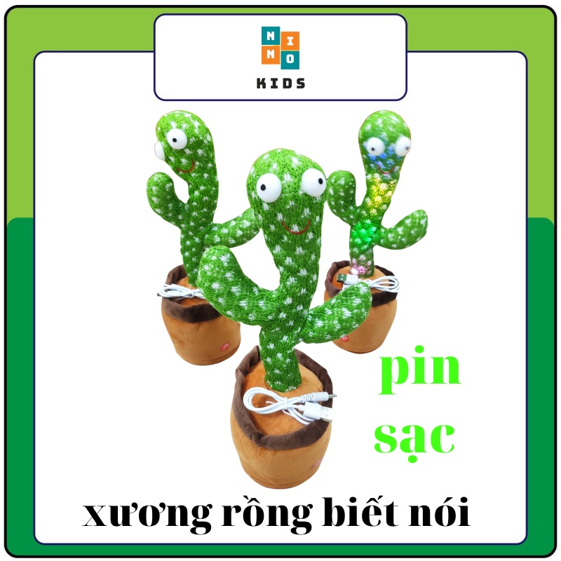 Cây xương rồng nhảy múa biết nói, xương rồng khiêu vũ nhại tiếng đồ chơi biết hát 120 bài vui nhộn cho bé 1 2 3 4 5 tuổi