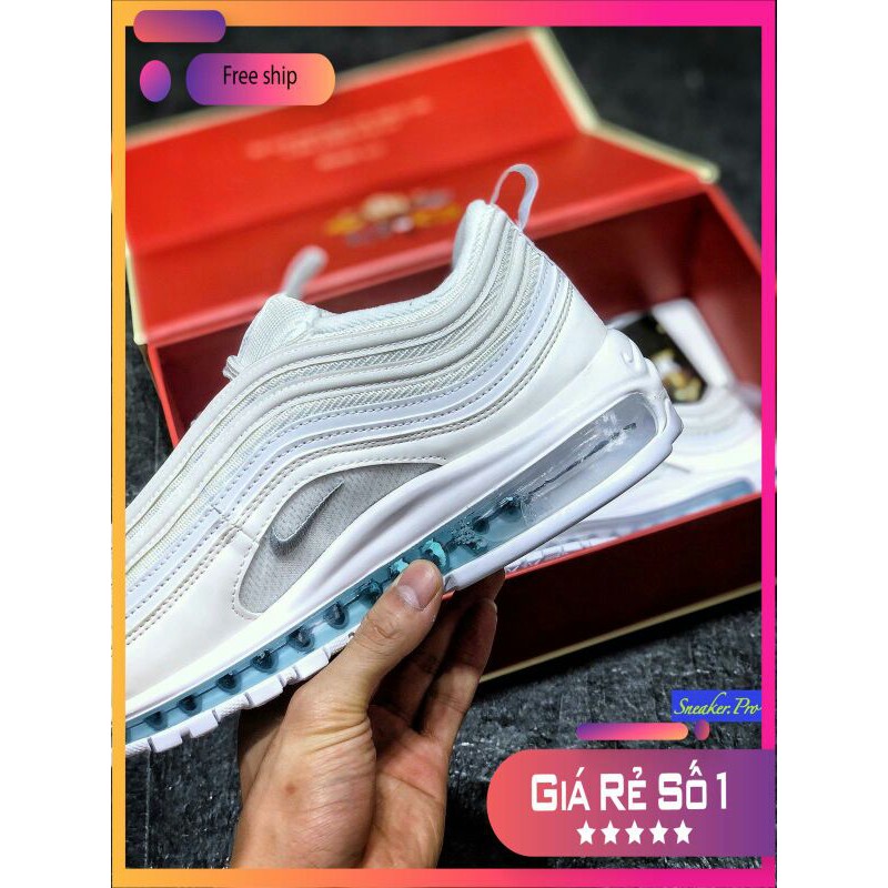 Giày thể thao sneaker AIR MAX 97 jesus thánh giá siêu đẹp cho cả nam và nữ siêu đẹp