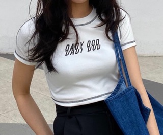 ÁO CROPTOP VIỀN DADY