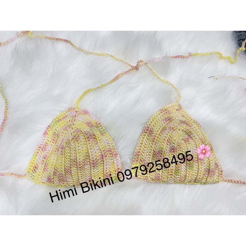 ÁO BIKINI LEN NHIỀU MÀU SB109