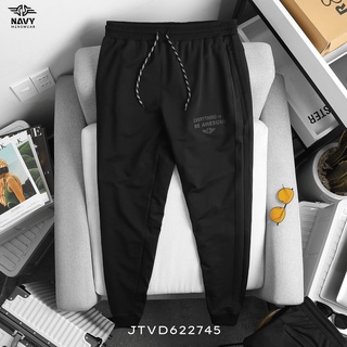 Quần jogger in chữ bigsize nam