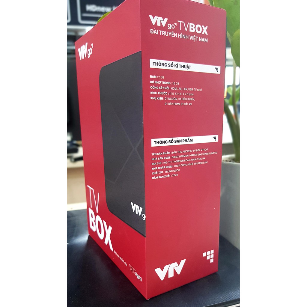 Box VTVGo New - V3- 2021 - Có kèm điều khiển giọng nói chính hãng VTVGO