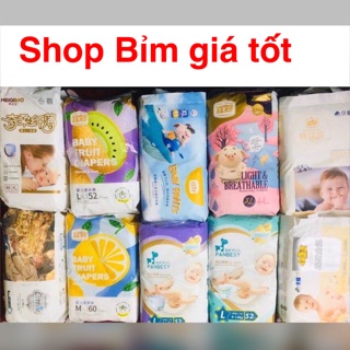 Tã/bỉm dán/bỉm quần yiying bông/heo/hoa quả/cá/gold nội địa trung s72/m60/l52/xl44/xxl40/xxxl34