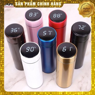 🍧🍧 Bình Giữ Nhiệt 500ml Nắp Cảm Ứng Nhiệt Độ Inox 304 Cao cấp