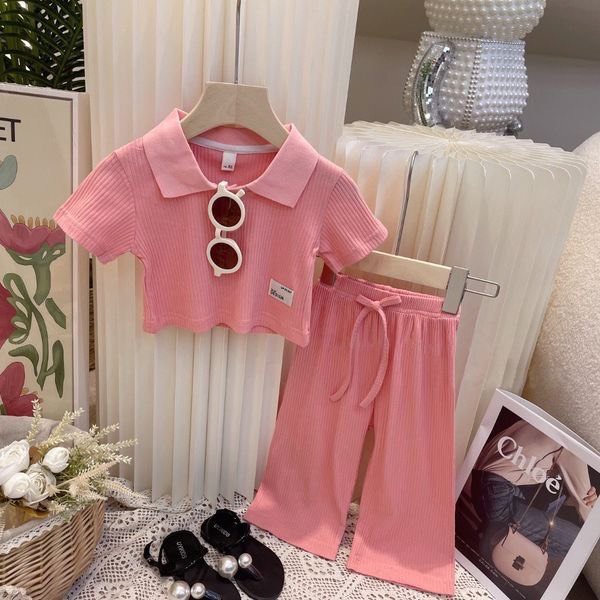 Bộ Cộc Tay Bộ Thời Trang Sang Chảnh Thời Thượng De Chất Tăm Cho Bé Gái Từ 7Kg Đến 34Kg Thời Trang Trẻ Em Ken Store