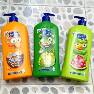 Sữa Tắm Gội Xả Suave Kids 3 In 1 Mẫu Mới Chai Có Vòi 532ml