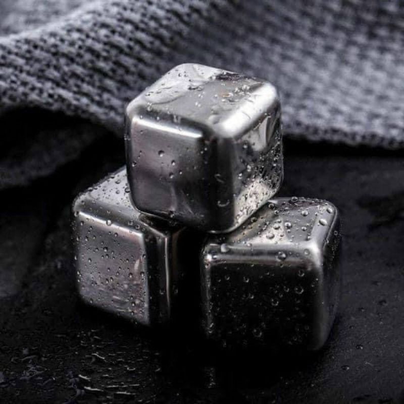Đá lạnh vĩnh cửu hộp 8 viên ,Đá Viên inox 304 không tan