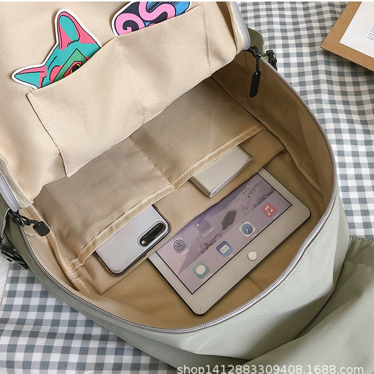 Balo Thời Trang Nữ 💖𝐅𝐑𝐄𝐄 𝐒𝐇𝐈𝐏💖 Balo Nam Nữ SIZE 43*29 Chống Nước Vừa Laptop 15.6 INCH (BL-125)