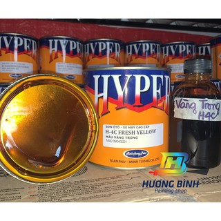 Sơn HYPER màu Candy Vàng - H-4C (200ml) (cần sơn trên nền Bạc)
