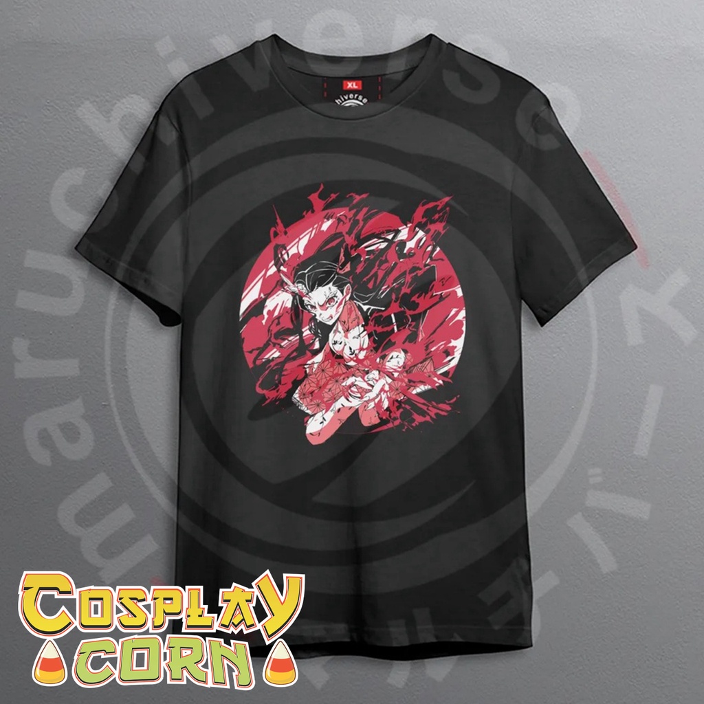 Áo Thun Unisex thiết kế AMG Anime Kimetsu no yaiba, Game Genshin Impact của artist MIAOSU & HAKO Oversize
