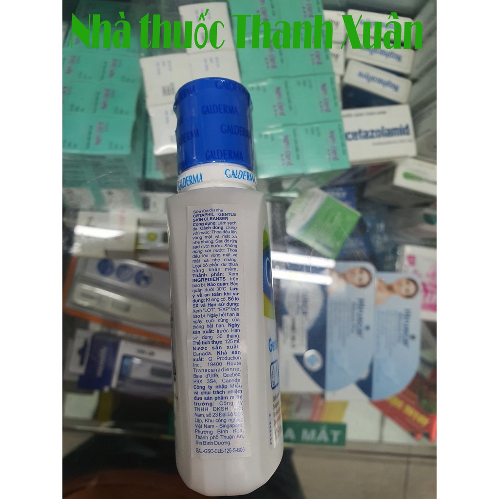 Sữa rửa mặt Cetaphil Gentle Skin Cleanser