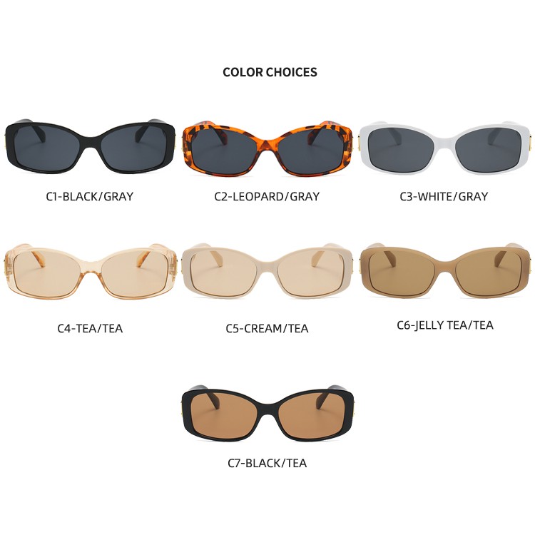 Kính mát gọng oval phong cách Âu Mỹ 2021 thời trang