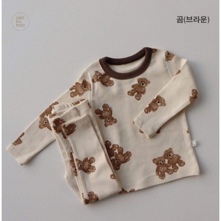Bộ gấu nâu Peekaboo