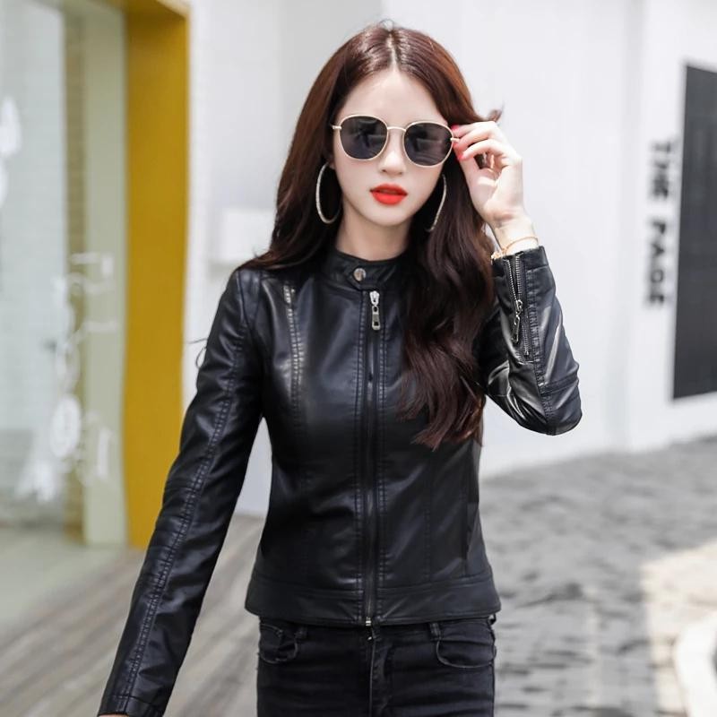 ÁO  KHOÁC  DA  NỮ