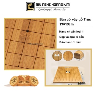 Bàn cờ vây gỗ Trúc 19×19 Mỹ Nghệ Hoàng Kim