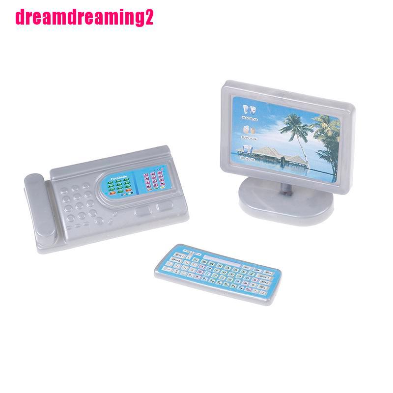 Máy Tính Mini Trang Trí Cho Búp Bê