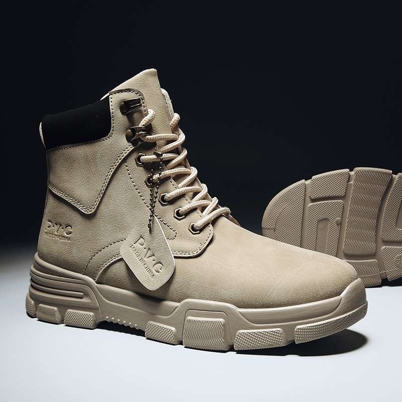 giày nam giày boot nam giày nam cao cổ boots giày cao cổ Chelsea boots Giày Bốt Da Thời Trang Dành Cho Nam