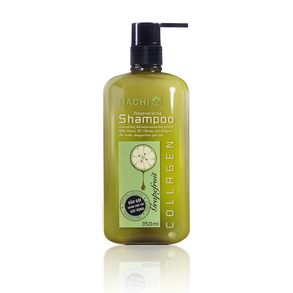 Dầu gội bưởi cho tóc gãy rụng GRAPEFRUIT - Hachi Regenerating Shampoo