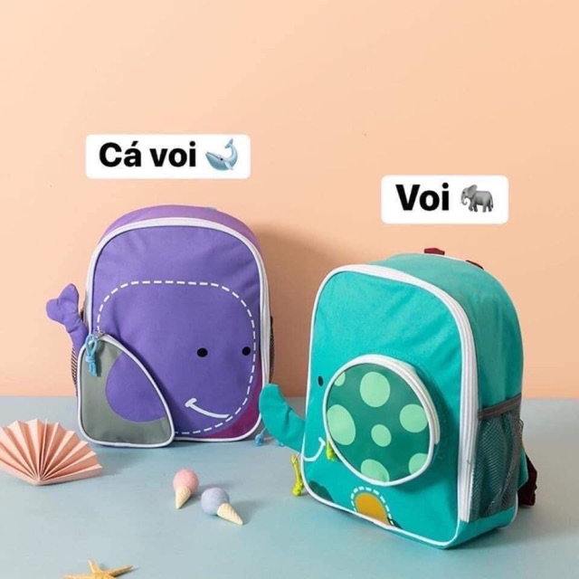 Balô hình thú cho bé