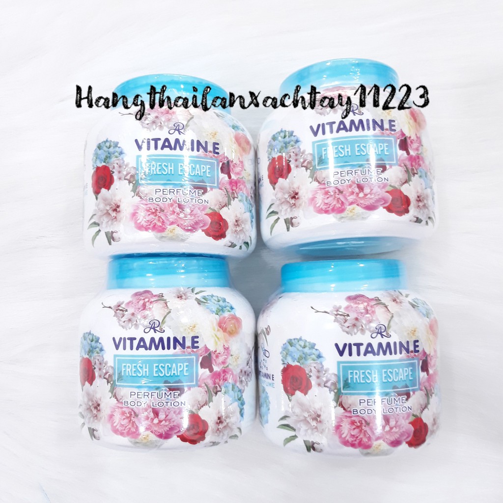 Dưỡng Thể Hương Nước Hoa AR Vitamin E Perfume Body Lotion Thái Lan 200gram