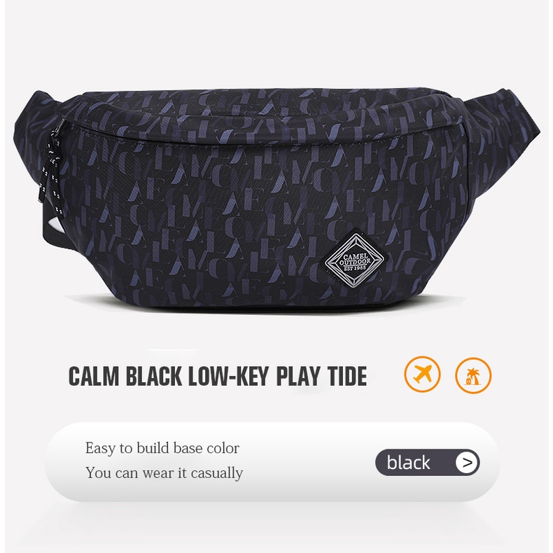 Túi đeo hông CAMEL đựng điện thoại tiện dụng khi chơi thể thao | BigBuy360 - bigbuy360.vn
