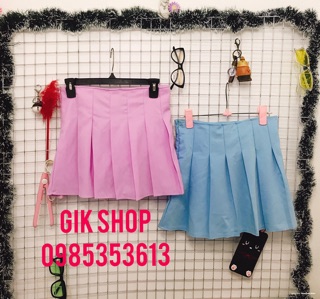 Chân váy tennis xếp ly