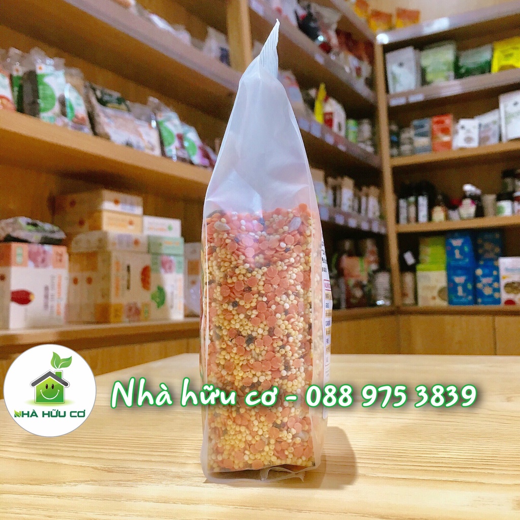 Hạt dinh dưỡng hỗn hợp 7 loại hạt hữu cơ Sottolestelle 400g/Organic Mix Zuppa Incas - Date:15/2/2023 - Nhà Hữu Cơ