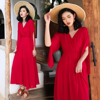 Váy Đi Du Lich Phong Cách Boho ( có sẵn )