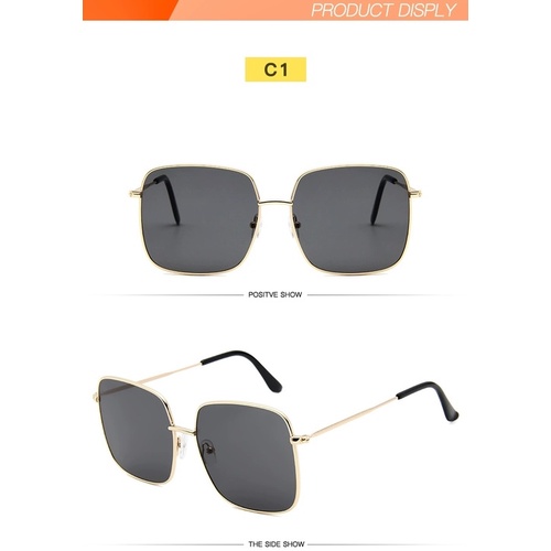 Kính Mát Gọng Vuông Thời Trang Cho Nam Nữ