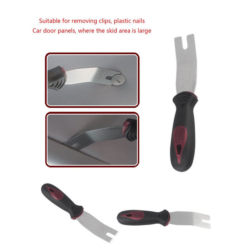 Tua Vít Khóa Cửa Xe Hơi Bằng Thép Không Gỉ Kèm Lưỡi Nhựa Chuyên Dụng